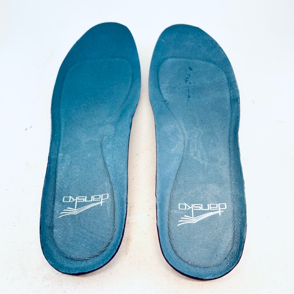 Dansko Black Milled Nappa Franny Adjustable Slip On Loafers EU 39 8.5 9 - Picture 6 of 11